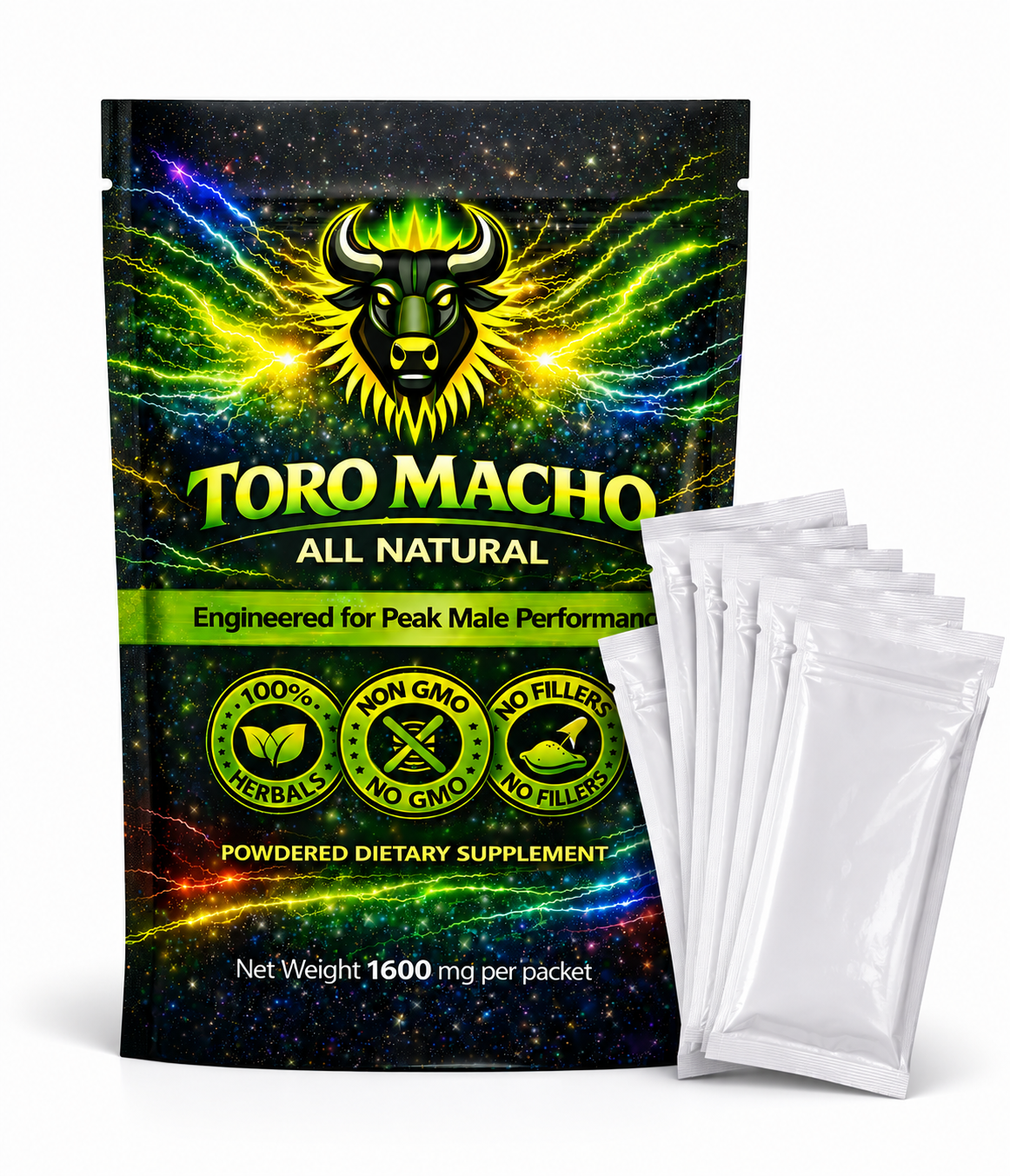 Toro Macho — Male Libido & Vitality Support